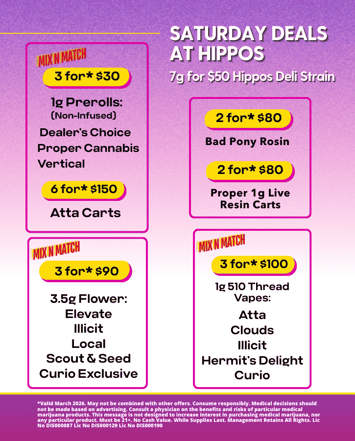 Hippos Marijuana Dispensary - Columbia